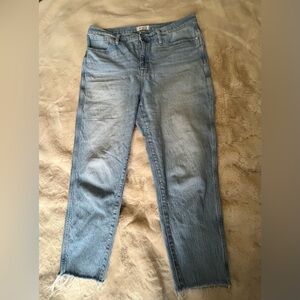 Madewell Stovepipe jeans. Size 33
